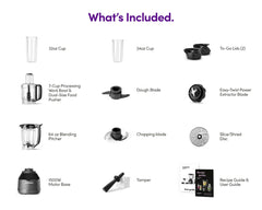Three columns of individual components and text of the component's name