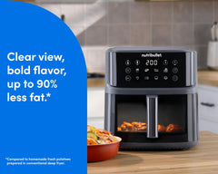 nutribullet CrispLite™ Vision Air Fryer on kitchen counter