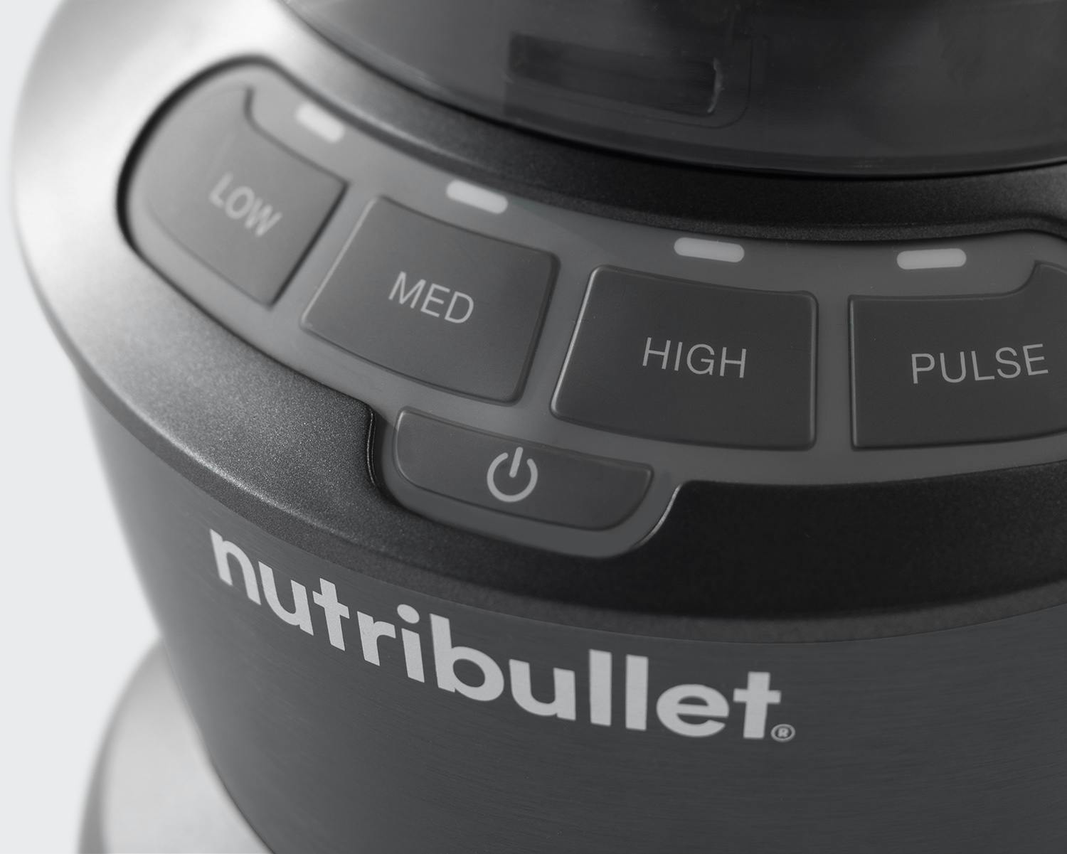NutriBullet Blender 1200 watt motor base close-up.