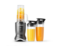The nutribullet Ultra appears on a white background with the 24-oz and 32-oz cups and lids.